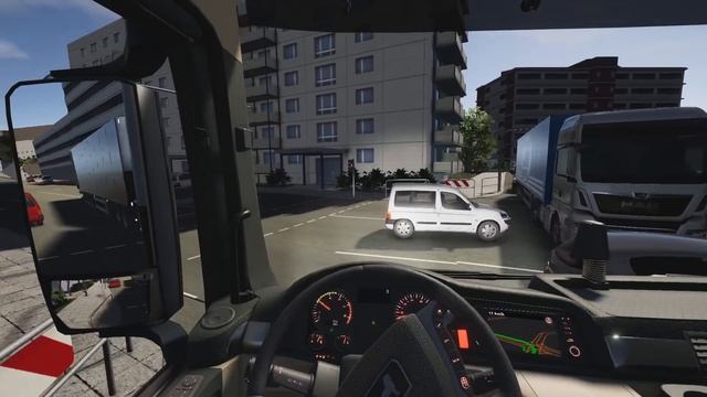 Трудности парковки - On the Road: Truck Simulator прохождение (серия 6) смотреть онлайн
