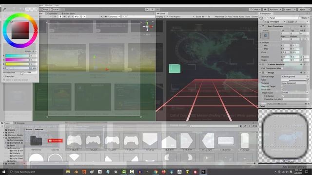 Unity 3D : Menus Part 1 (Panel Backgrounds) смотреть онлайн