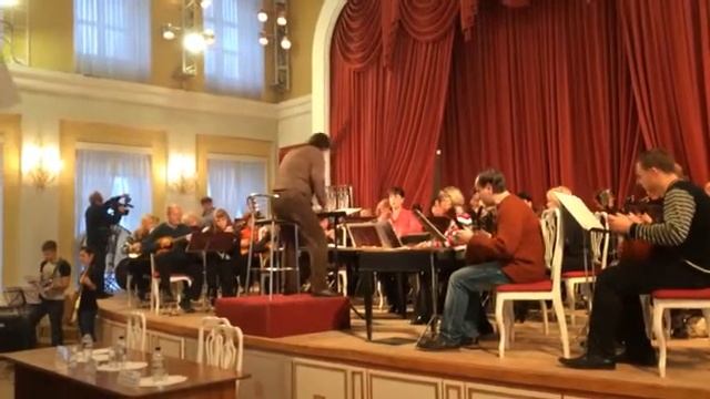 Репетиция оркестра им. Дубровского 22.11.2013 смотреть онлайн