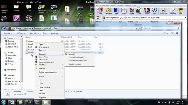 Minecraft: How to install ModLoader and Toomanyitems for Minecraft 1.0.0 Voice Tutorial смотреть онлайн