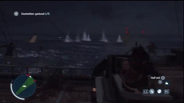 Assassins's Creed 3 - Destroy the Greyhound and his fleet - HD ! смотреть онлайн