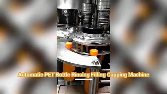 Automatic PET Bottle Rinsing Filling Capping Machine for carbonated drinking смотреть онлайн