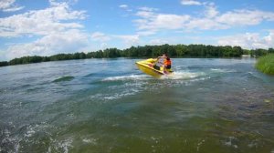Sea-Doo BRP XP 787 попытка стать в свечку.