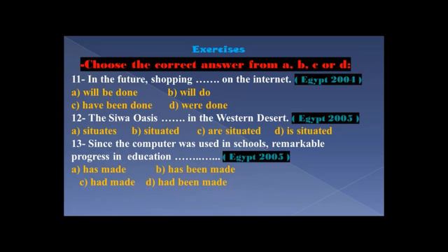 English sec3 unit6 active and passive forms смотреть онлайн