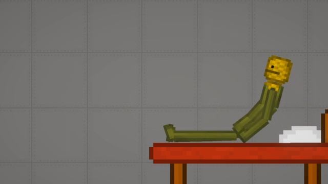 То самое чувство когда не можешь положить NPC "спать" в melon playground|Мем смотреть онлайн