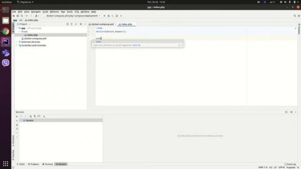 1. Настройка Docker. PHP+Nginx+MySQL