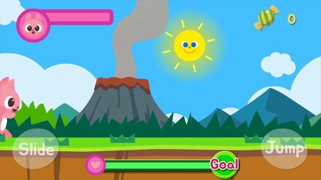 Let's play a game | Run Game | Miniforce Candy Run | Mini-Pang TV Game Play смотреть онлайн