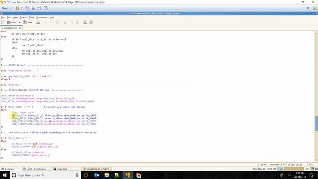 Step 4 - Editing .bashrc and creating a SAP IQ / SYBASE IQ Demo Database смотреть онлайн