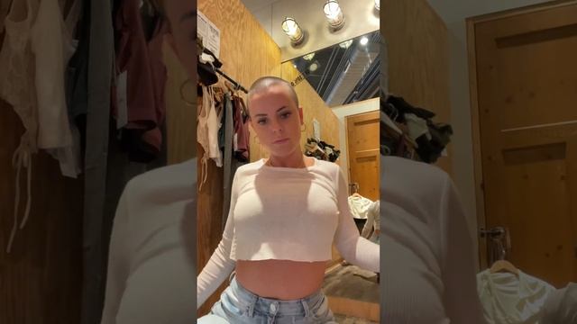 Dressing Room Trying On Clothes!