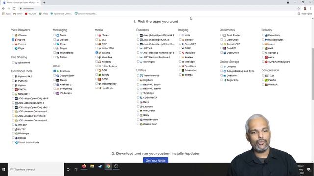 Universal App Store for Windows 10/8/7 (Ninite.com) смотреть онлайн