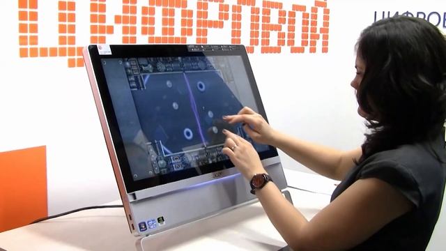 Видеообзор моноблока Acer Aspire Z5801 смотреть онлайн