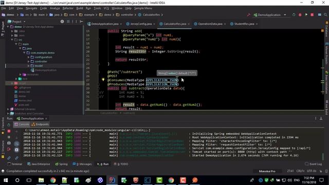 [Jersey RESTful Web Services] [Tutorial 6] - POST Method using Postman смотреть онлайн