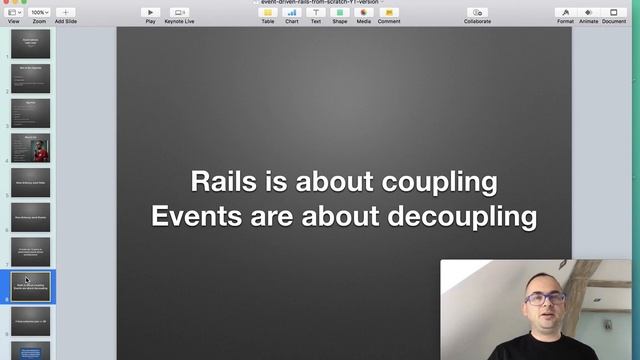 Event-Driven Rails from scratch - Part 1: Motivation смотреть онлайн