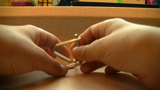 Как разъединить и соединить металлическую головоломку треугольники. (Выпуск 1) смотреть онлайн