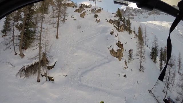 Sesselbahn Carpazza, Arabba (Buchenstein/Livinallongo del Col di Lana) смотреть онлайн