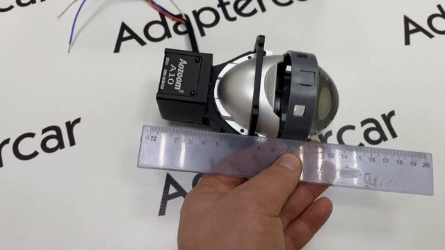 Би-светодиодные линзы Aozoom A10 3.0 (5500К, 58/66W) (Hella 3R)