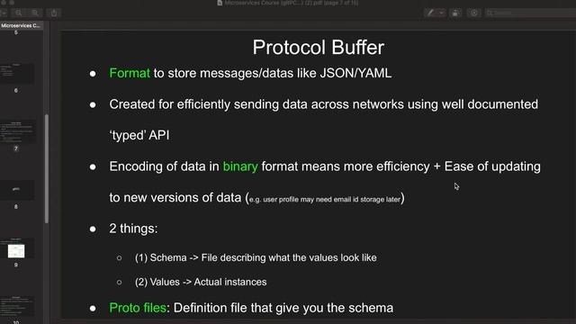 4.1 Introduction to Protocol Buffers смотреть онлайн