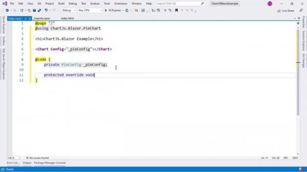 Charts in Blazor using ChartJS.Blazor | Blazor