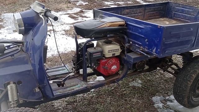 Мотороллер муравей. Переделка. смотреть онлайн