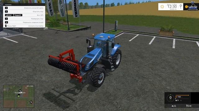 Обзор мода Expom Krosniewice Terra Pivot Packer v1.0 для FS 15 #61 смотреть онлайн