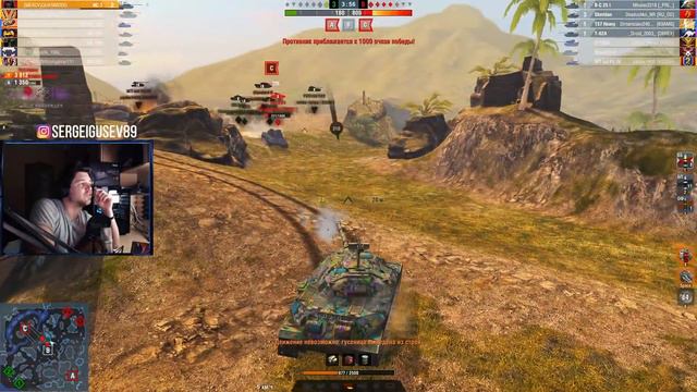 WoT Blitz - Скиловик с ИНВАЛИДНОСТЬЮ тащит за всю команду ●Игра на ИС-7 1 vs 6- World of Tanks Blit смотреть онлайн
