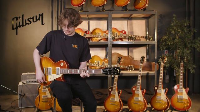 Gibson Custom Shop | Handpicked Late 50's Les Paul Reissue Ice Tea VOS | #GG050 смотреть онлайн