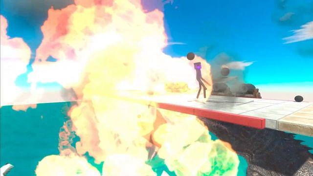 Run Away From Crazy Sharky - Animal Revolt Battle Simulator смотреть онлайн