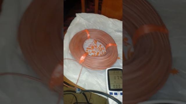Нагревательный кабель из углеродного волокна Šildomas kabelis iš Kinijos смотреть онлайн