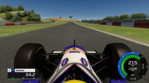 Onboard Ayrton Senna Nürburgring GP | Williams FW16