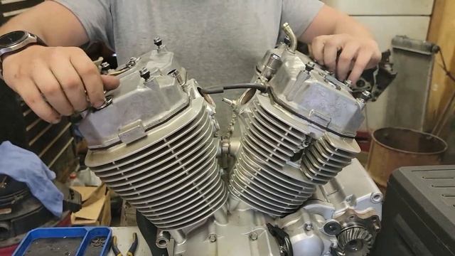Fixing my 04 Honda shadow (Part 2) смотреть онлайн