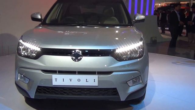 SsangYong Tivoli Compact SUV From Mahindra At 2016 Auto Expo