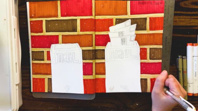 Artist Studio Vlog March 1-10 - New Tattoo, Working In My Sketchbook, Digital Artwork смотреть онлайн