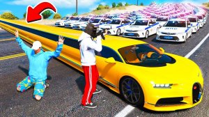 КАТАЕМСЯ НА САМОМ ДЛИННОМ БУГАТТИ ЧИРОН ЛИМУЗИН В ГТА 5 МОДЫ! ОБЗОР МОДА GTA 5 ВИДЕО MODS