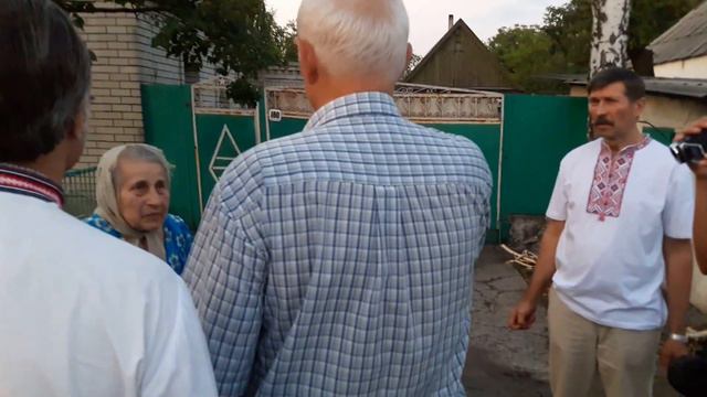Авдеевская Промзона. Приезд после богослужения для поддержки пострадавших авдеевчан смотреть онлайн