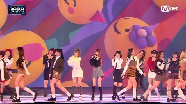 [2022 MAMA] IVE&Kep1er&NMIXX&LE SSERAFIM&NewJeans - CHEER UP | Mnet 221129 방송