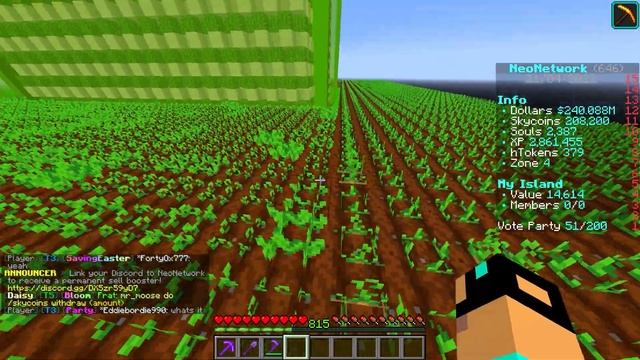 Mega Island Upgrades | Minecraft Skyblock Let's Play Episode 12 (Bedrock/Java Server IP) смотреть онлайн