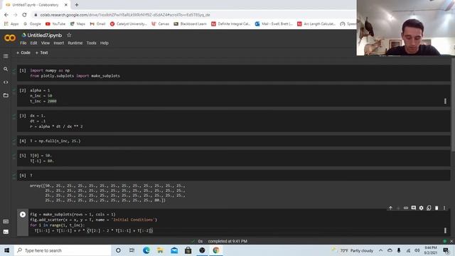 Using Python to plot results of Temperature variation over Time смотреть онлайн