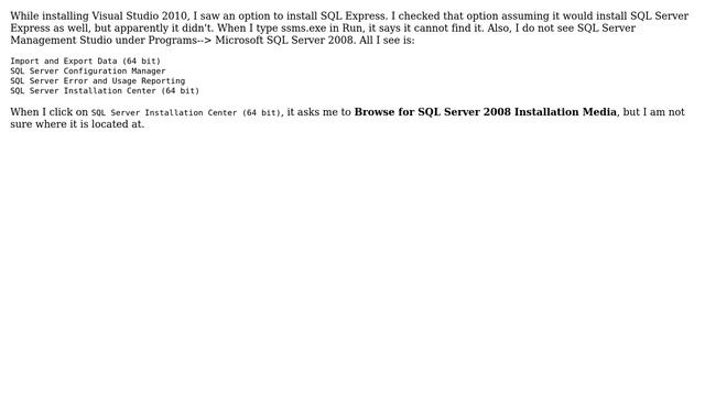 How to install SQL Server Express? смотреть онлайн