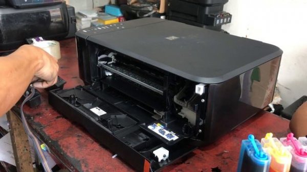 CANON MG3650s HOW TO CONVERT INTO CONTINUOUS INK | CANON PIXMA CISS