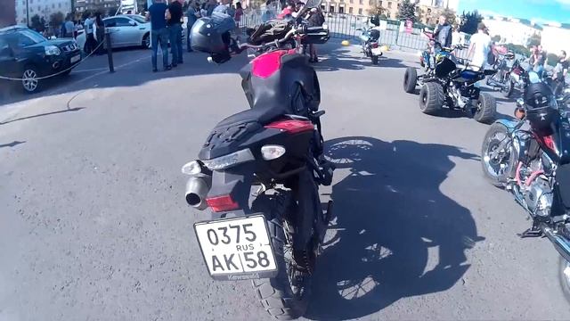 Мотовыставка. День флага России. Пенза 22 08 2015 смотреть онлайн