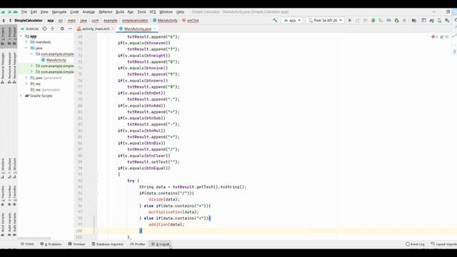 Android Simple Calculator || Android App Development || Android studio tutorial || VTU MAD Lab смотреть онлайн