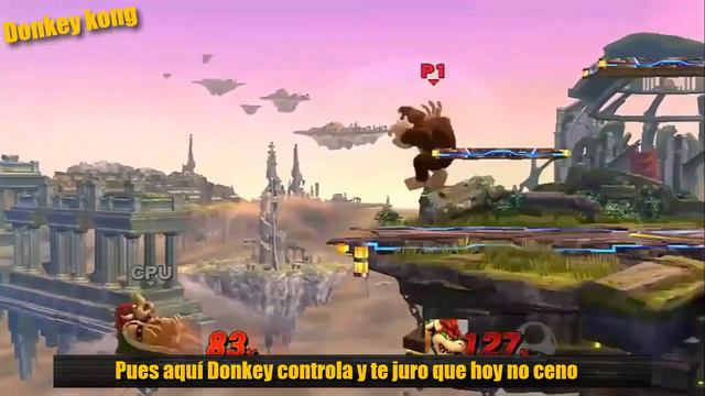 Donkey Kong Vs Bowser | Batalla de Rap | Rouchy | Español смотреть онлайн