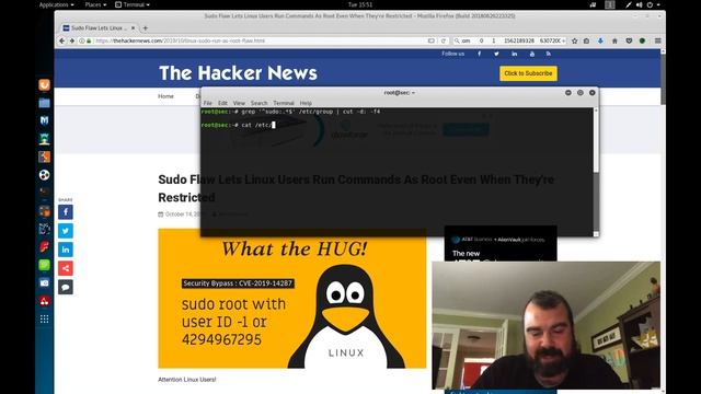 CTF Minute: Episode 3: CVE 2019-14287: Sudo Exploitation & Risk смотреть онлайн