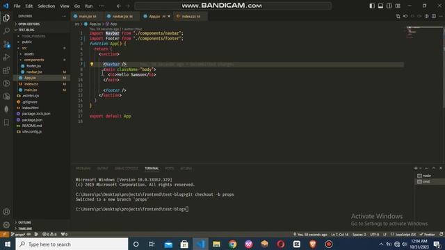 React For Javascript developers - Props смотреть онлайн