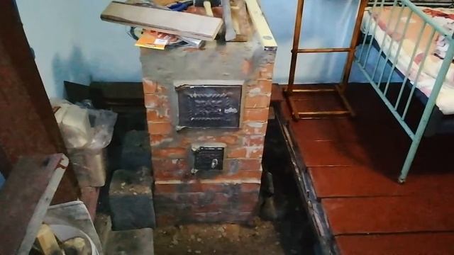 Кладка печки в садовом домике смотреть онлайн