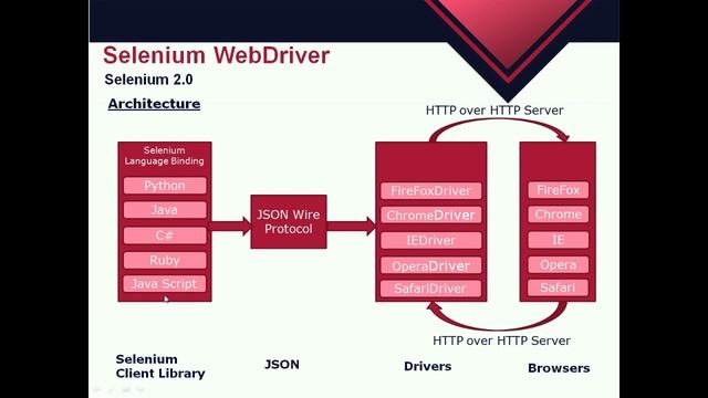 Selenium WebDriver || Selenium Tutorial For Beginner || WebDriver Architecture in Selenium смотреть онлайн