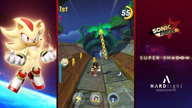 Sonic Forces: Speed Battle - Super Shadow Gameplay Footage смотреть онлайн