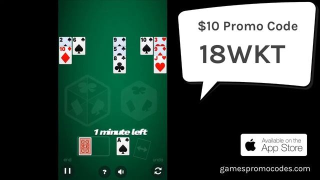 Golf Solitaire Promo Code and Game Play смотреть онлайн
