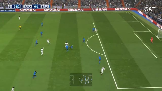 PES 2017 #1: RMA vs BRU Master league ( UCL MATCH ) смотреть онлайн