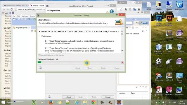 วิธีการ setup JSF 2 บน Eclipse อย่างง่าย смотреть онлайн
